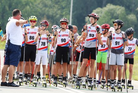 Zawody dwuboistów w Jasienicy